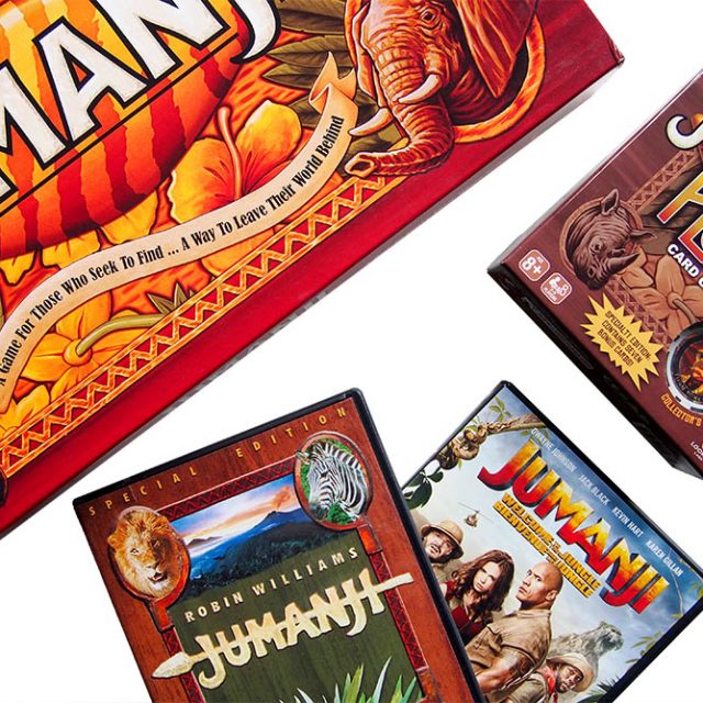 Jumanji Fluxx: wie overleeft in de jungle van Jumanji?