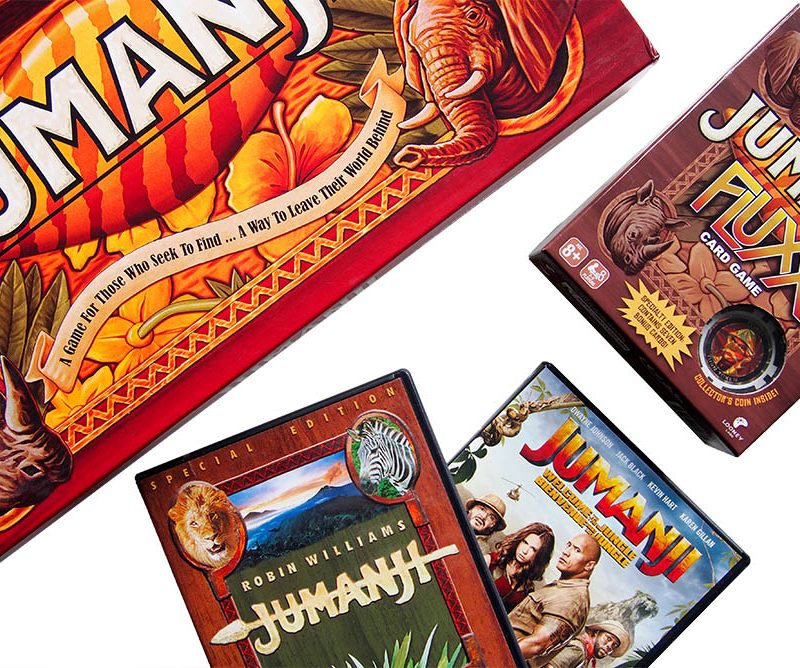 Jumanji Fluxx: wie overleeft in de jungle van Jumanji?